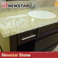 Newstar G682 gold yellow granite modern bathroom vanity tops